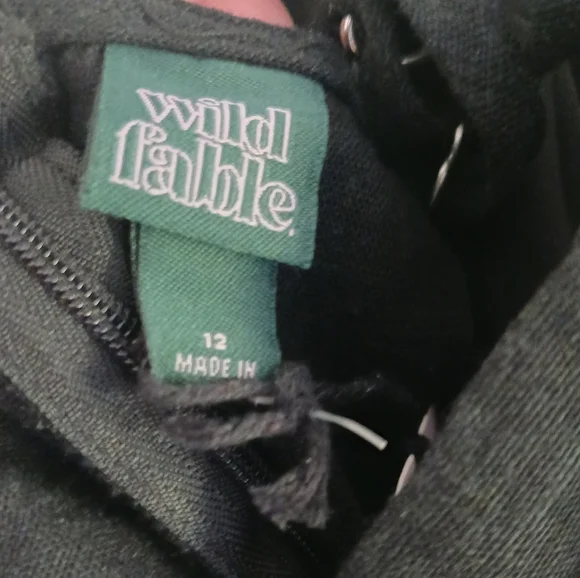 Wild Fable Strap Back Lace‎ Midi Dress - Picture 8 of 9